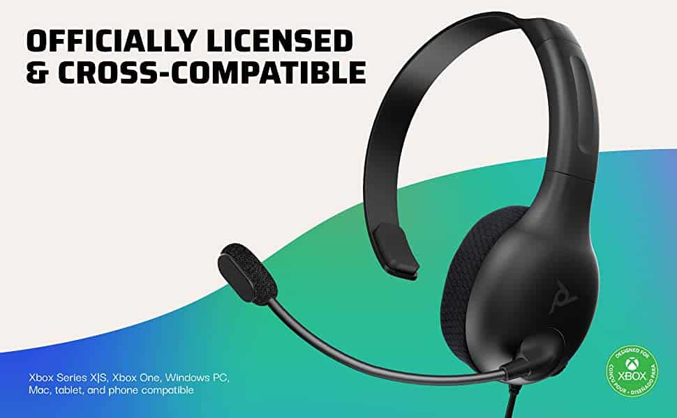 Officially licensed Xbox Chat Headset